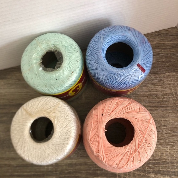 Vtg South Maid Mercerised Cotton Yarn - Picture 10 of 15